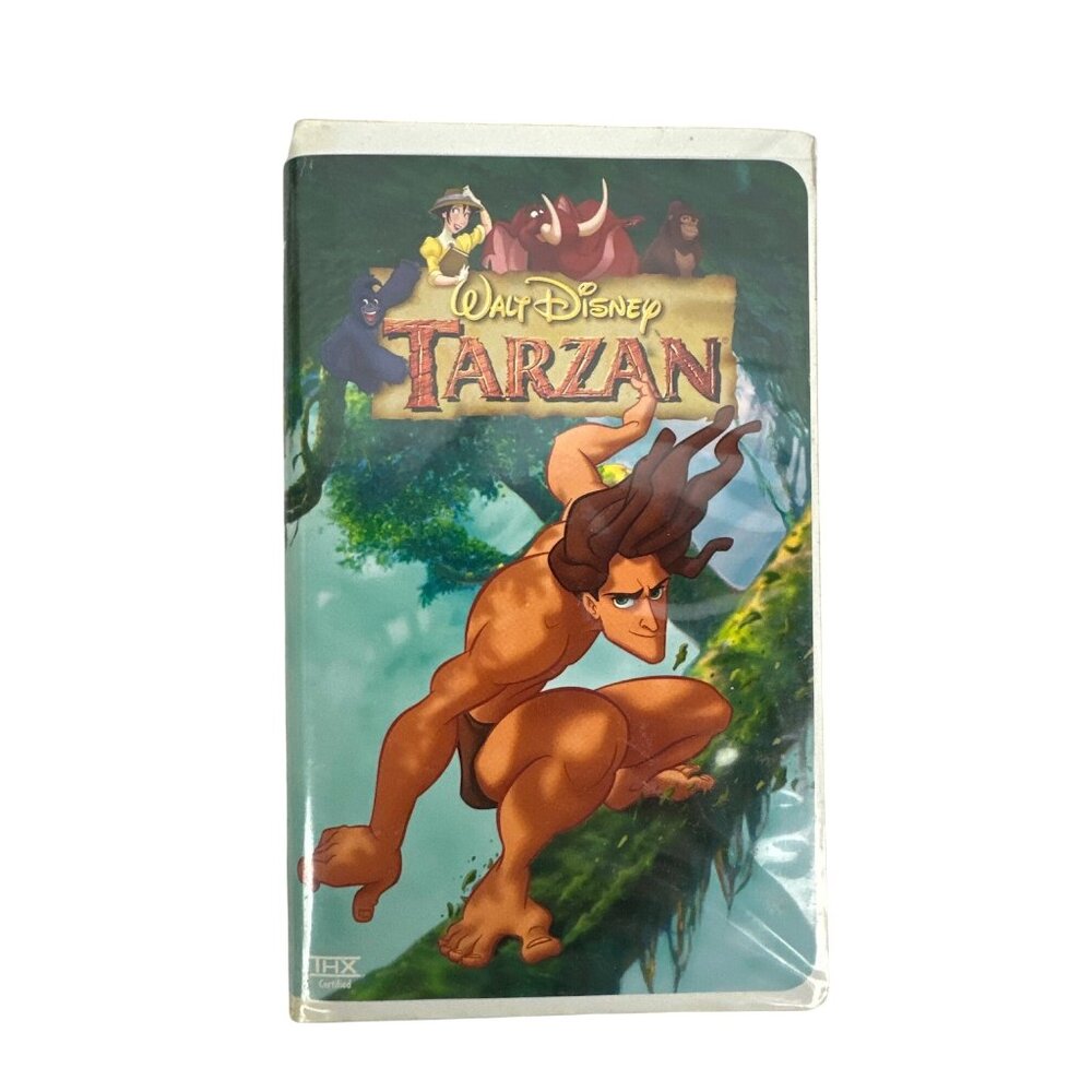 Tarzan Walt Disney VHS 1999 Black Diamond Edition Used Condition